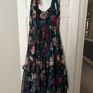 Boutique floral  Sleeveless Dress